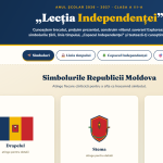 Lecția independenței. Prima oră. Clasa a III-a [fișiere .PPTX și .DOCX]