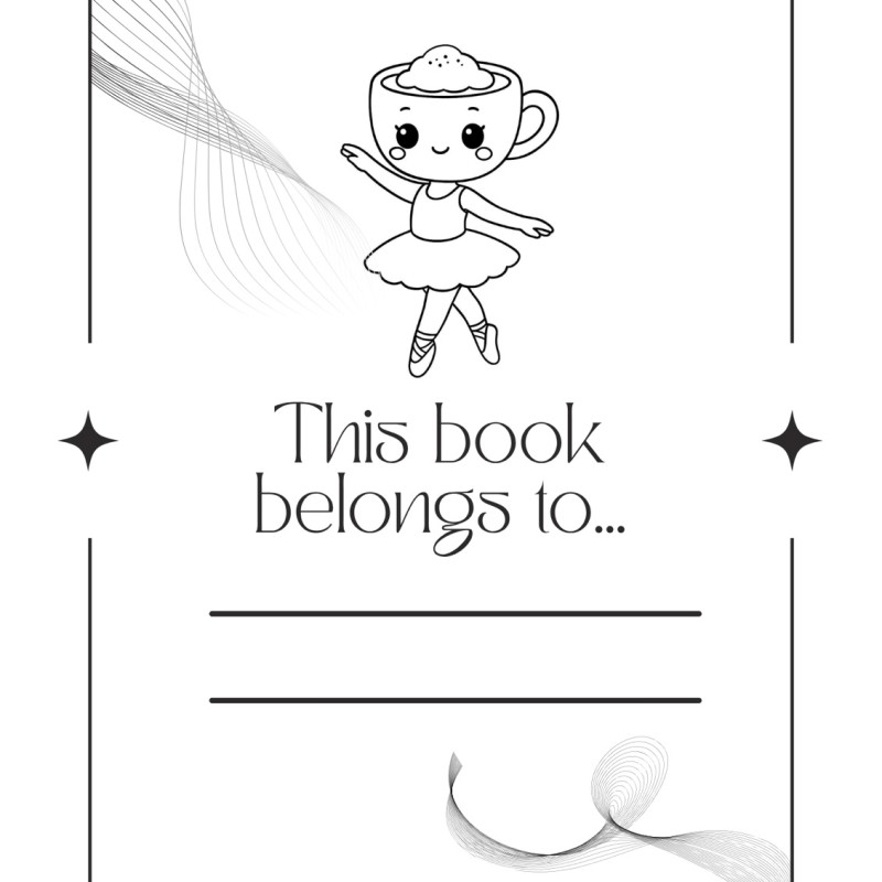 Balerina Capucina &amp; Prietenii ei – Carte de colorat pentru copii [fișier .PDF]