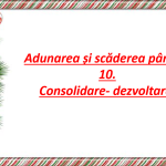 Adunarea și scăderea până la 10, clasa 1, predare