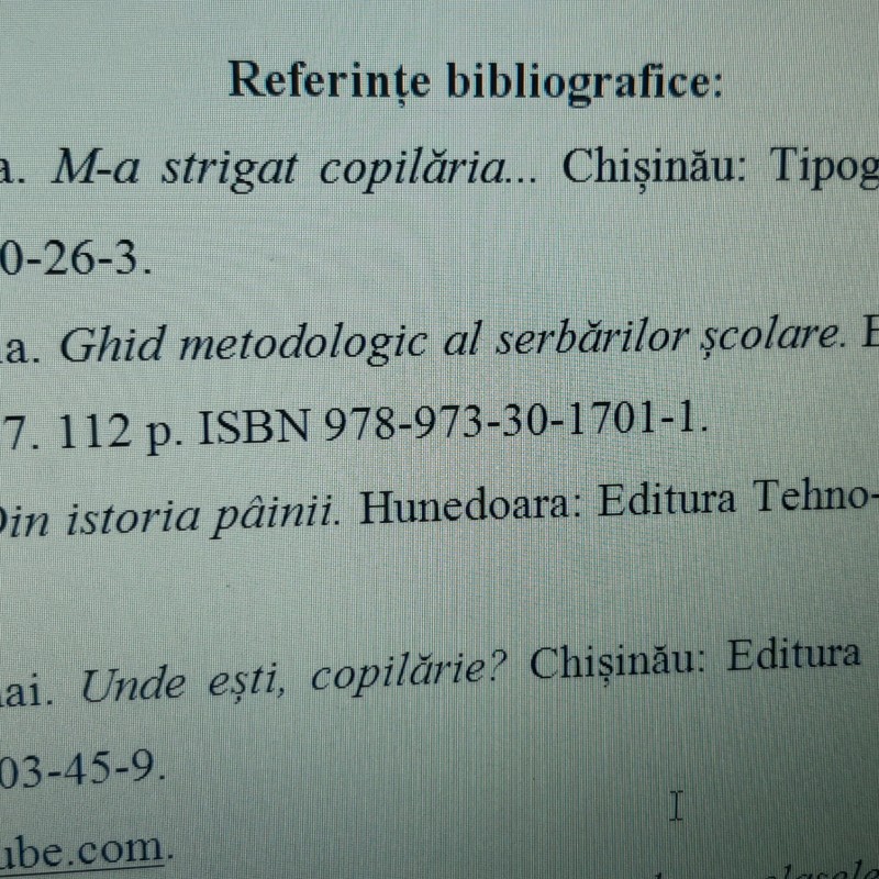 ACTIVITATE EXTRACURRICULARĂ „DRUMUL PÂINII. PÂINICĂ FRUMOASĂ, DIN CUPTOR SCOASĂ!” Învățământ preșcolar, primar și gimnazial [fișier .DOCX]
