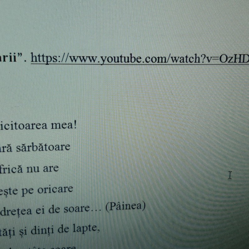 ACTIVITATE EXTRACURRICULARĂ „DRUMUL PÂINII. PÂINICĂ FRUMOASĂ, DIN CUPTOR SCOASĂ!” Învățământ preșcolar, primar și gimnazial [fișier .DOCX]
