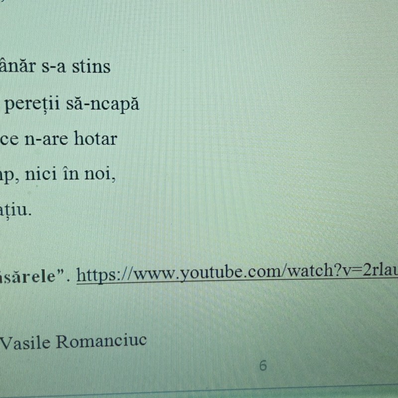 ACTIVITATE EXTRACURRICULARĂ „GÂND PENTRU EMINESCU” Învățământ preșcolar, primar, gimnazial și liceal [fișier .DOCX]
