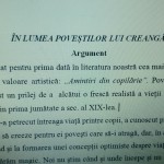 ACTIVITATE EXTRACURRICULARĂ - ȘEZĂTOARE LITERARĂ   „ÎN LUMEA POVEȘTILOR LUI CREANGĂ ” Învățământ preșcolar, primar, gimnazial și liceal [fișier .DOCX]