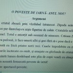 ACTIVITATE EXTRACURRICULARĂ  „O POVESTE DE IARNĂ- ANUL NOU!” Învățământ preșcolar, primar, gimnazial și liceal [fișier .DOCX]”