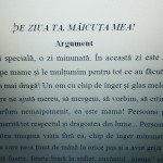 ACTIVITATE EXTRACURRICULARĂ  „DE ZIUA TA, MĂICUȚA MEA!” [fișier .DOCX]