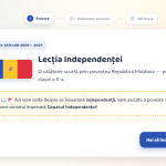 Lecția independenței. Prima oră. Clasa a II-a [fișiere .PPTX și .DOCX]