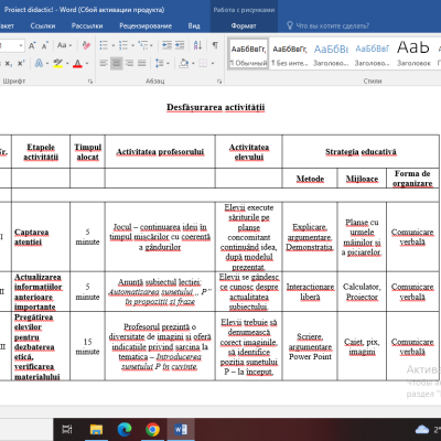 Proiect didactic + prezentare PowerPoint– Automatizarea sunetului „P” în propoziții și fraze [fișiere .DOCX + .PPTX]