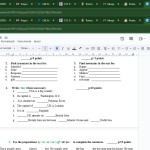 Test Inițial Limba Engleza clasa 7  [fișier .docx]