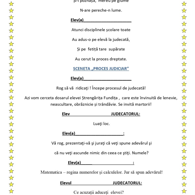 Adio, drag Abecedar! [fișier .DOC]