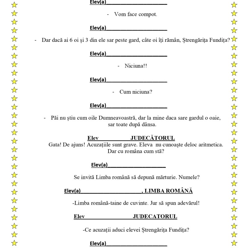 Adio, drag Abecedar! [fișier .DOC]