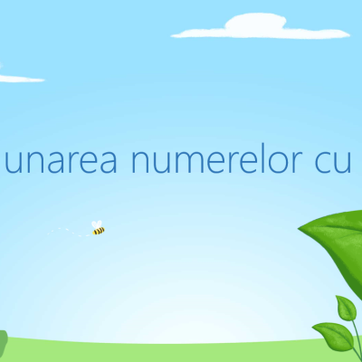 Prezentare interactivă - Adunarea numerelor cu 3