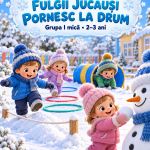 Proiect didactic la Educația fizică pentru 2–3 ani – „Fulgii jucăuși pornesc la drum” [fișier .DOCX]