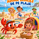 Proiect didactic la Educația fizică pentru 3–4 ani – „Crăbușii adună scoicile de pe plajă”  [fișier .DOCX]