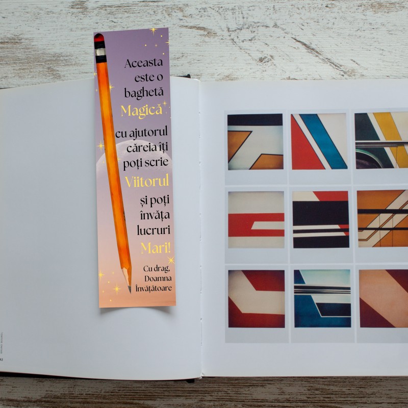 Semn de carte pentru venirea în clasa I sau revenirea la școală