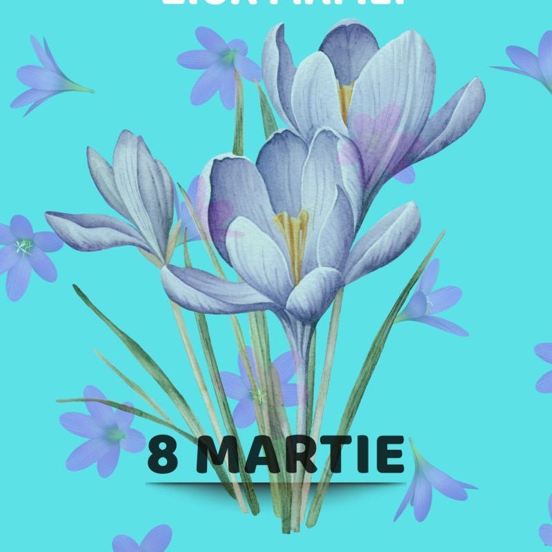 Carte de colorat PDF- 8 Martie, Ziua Mamei [Fișier .PDF]