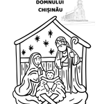 Carte de colorat educativa -Obiective turistice din Moldova. [Fișier .PDF]