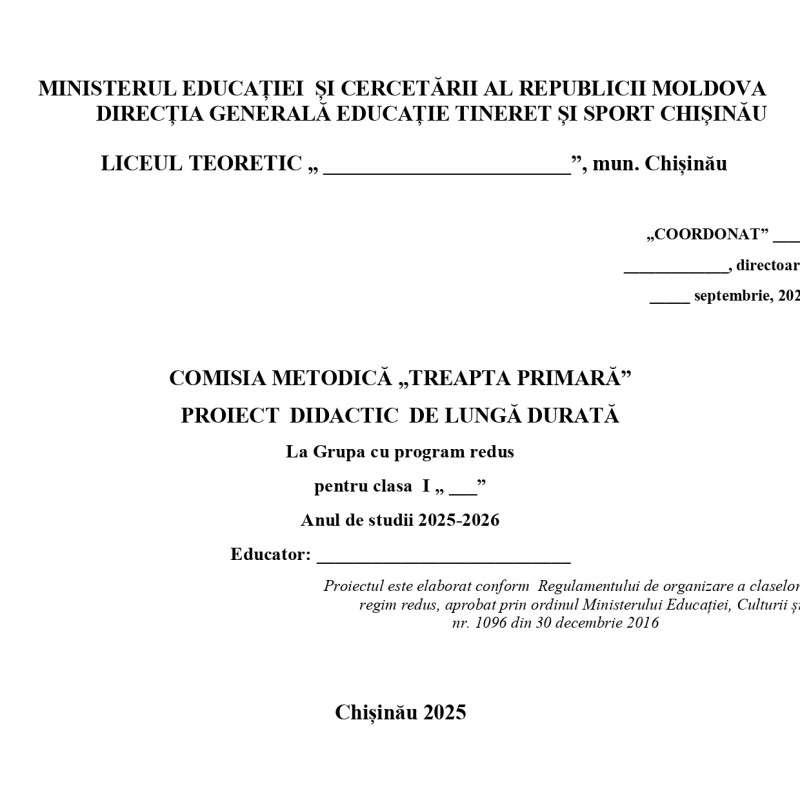 Proiectare didactică  de lungă durată la  grupa cu program  prelungit, cl. 1, sem.1 , sem.2 [fișiere .PDF]
