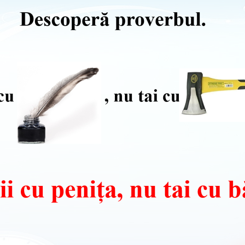Abecedar_Scrisul. Linioara oblică pe un spațiu