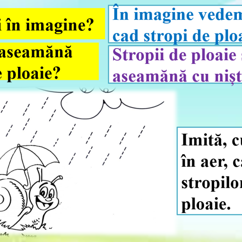 Abecedar_Scrisul. Linioara oblică pe un spațiu