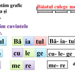 Abecedar_Lectura imaginii. Cuvinte din trei silabe