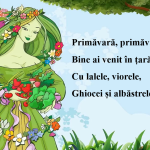 Abecedar_Grupul de litere „ghi” și „Ghi”. Textul „Ghiocelul”. Partea 2