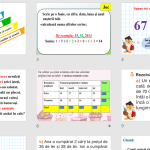 Clasa a 2-a: Lecție de sinteză. Adunarea și scăderea în concentrul 0-100, cu trecere peste ordin (PPT)