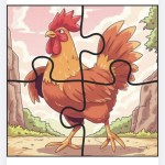 Puzzle pentru cei isteți 2 - 4 ani [fișier .PDF]