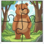 Puzzle pentru cei isteți 2 - 4 ani [fișier .PDF]