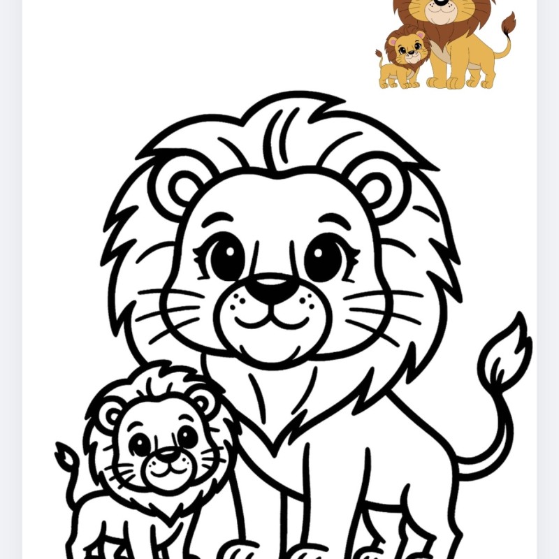 AVENTURĂ LA ZOO - Cartea mea de colorat [fișier .PDF]