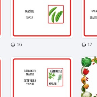Legumele în limba română cu traducere în limba rusă [fișier .PPTX]