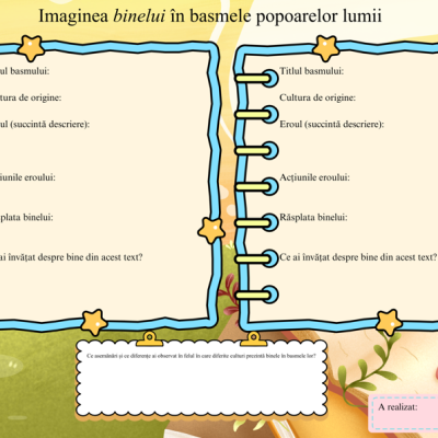 Fișă de lucru „Binele ca valoare general-umană”  [fișier .PNG]
