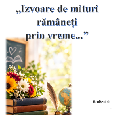 „Izvoare de mituri rămâneți prin vreme...” [fișier .DOCX]