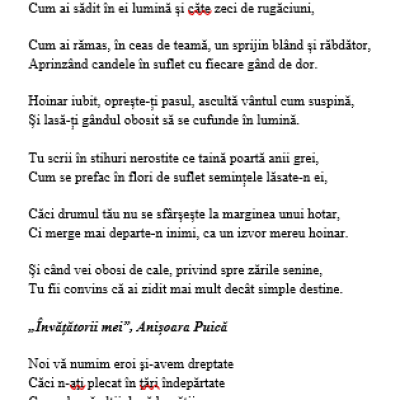 „Izvoare de mituri rămâneți prin vreme...” [fișier .DOCX]
