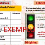 Tabel de note pentru sfărșit de an (editabil) [fișier .PPTX]
