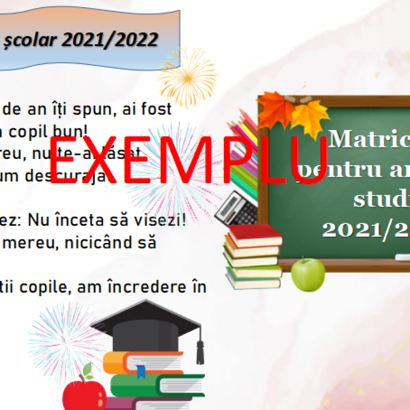 Tabel de note pentru sfărșit de an (editabil) [fișier .PPTX]