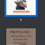 Semne de carte pentru profesori