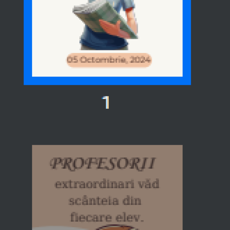Semne de carte pentru profesori