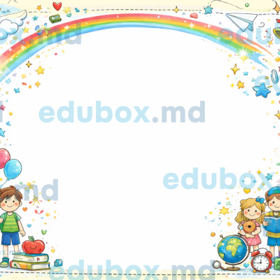 Diplomă „100 de zile de școală” – design vesel pentru clasele primare [Fișier .PDF]