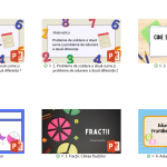 Pachet 6 prezentări la matematică, clasa a IV-a [fișiere .PPTX]