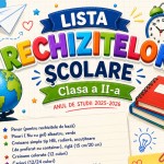 Lista rechizitelor școlare , clasa   a II-a [fișier .DOC]