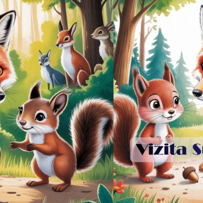 Vizita Surpriză – O poveste despre prietenie, curaj și descoperire [fișier .PDF]