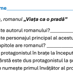 Test de lectură „Viața ca o pradă” de Marin Preda [fișier .PDF]
