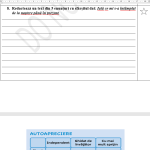 Evaluare formativă la științe „Omul- parte a naturii”, modulul 1, clasa 4 [fișier .DOCX]