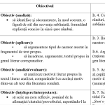 Teza la Limba și literatura română, clasa a X-a, profil umanist– disponibilă în 2 variante [fișiere .DOCX]