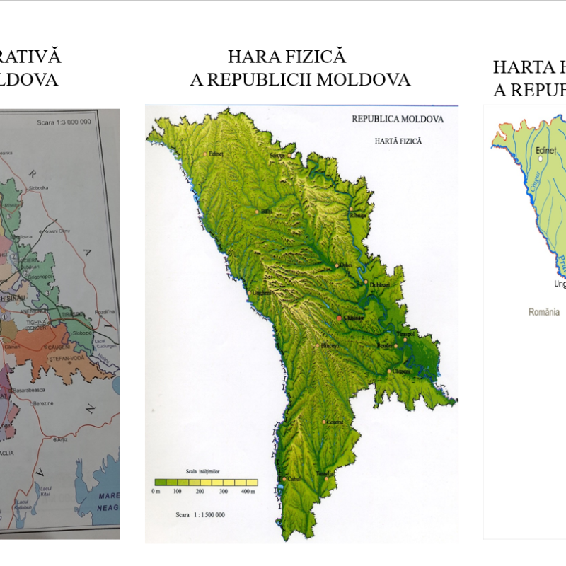 ȘTIINȚE – Clasa a III-a, Harta și Elementele Hărții [fișier .PPTX]